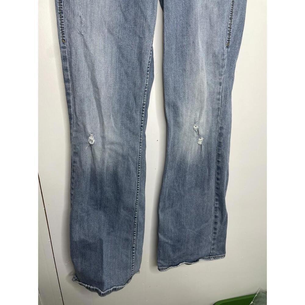 Vintage Silver Jeans Womens 32 Long Country Y2K Low Rise Lola Boot Light Wash - Picture 5 of 11